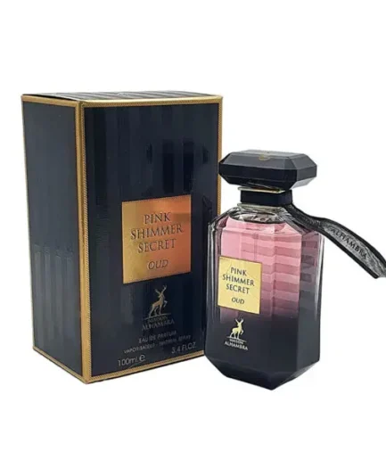 Perfume Arabe Para Mujer  - Pink Shimmer Secret Oud, Maison Alhambra, Mujer - 100ml