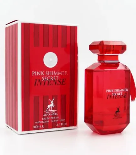 Perfume Arabe Para Mujer - Pink Shimmer Secret Intense, Maison Alhambra, Mujer - 100ml