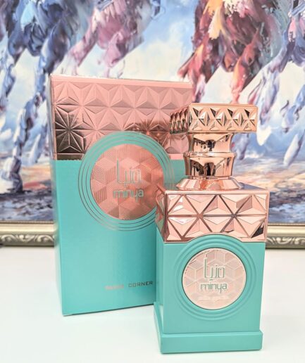 Perfume árabe unisex Minya Paris Corner 100ml,Fragancia femenina y masculina