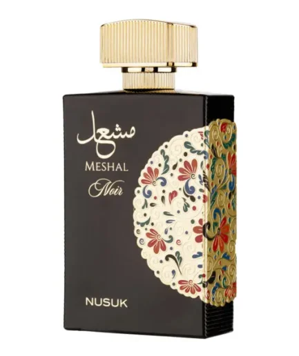 Perfume Árabe Unisex - Extracto de fragancia Meshal Noir Gold, Nusuk, Unisex - 100ml