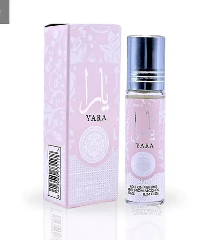 Yara Roll-on , perfume concentrado en aceite 10ml - 0% alcohol