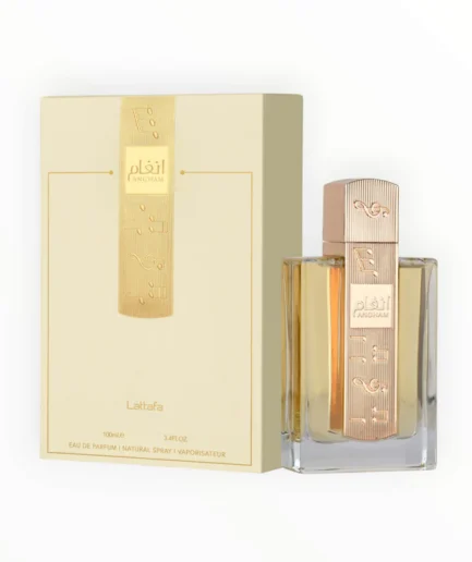 Perfume Unisex - Perfume Angham Original 100ML, Perfume Árabe de Larga Duración Fragancia Oriental con Notas de Mandarina, Pimienta Rosa y Vainilla (Angham) Lattafa
